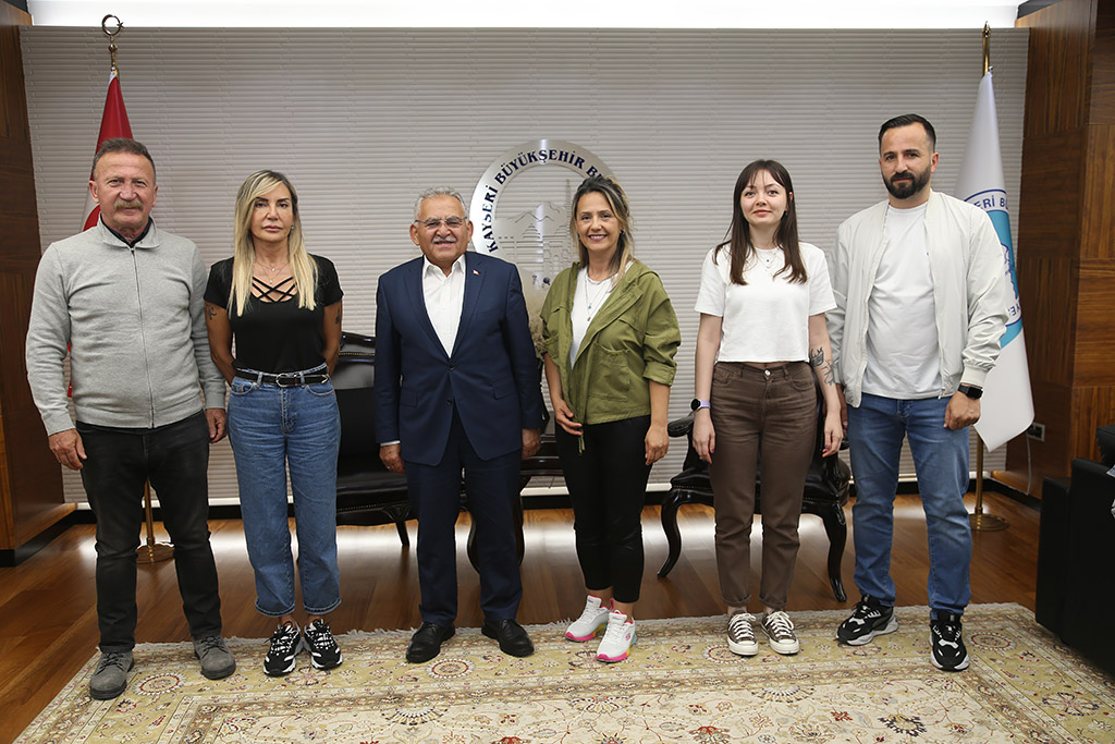05.06.2023 - Taşhan Kazı Başkanı Prof. Dr. Okşan Başoğlu ve Ekibi Başkan Büyükkılıçı Ziyaret