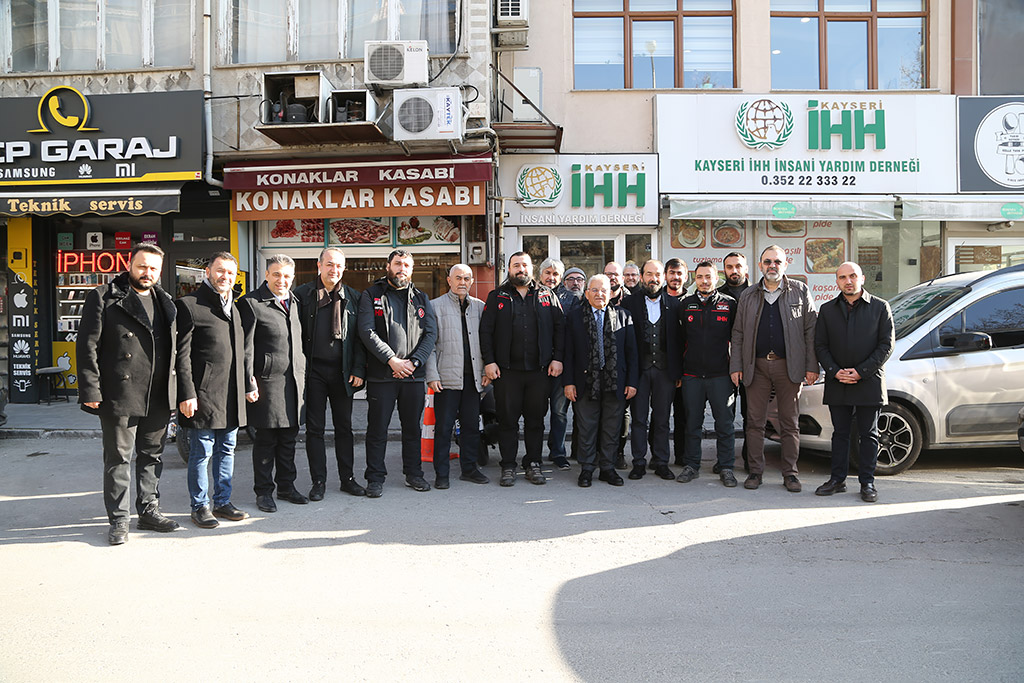 01.02.2024 - Başkan Memduh Büyükkılıç İHH Kayseri Şubesini Ziyaret