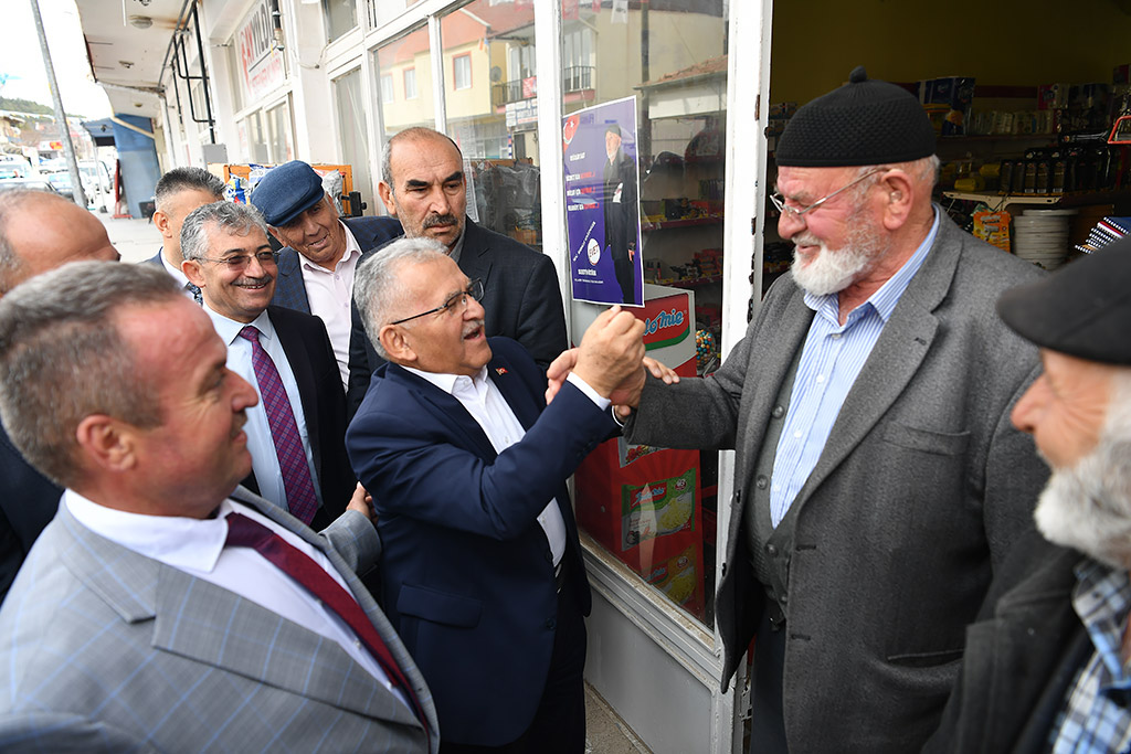 01.03.2024 - Başkan Büyükkılıç Felahiye Esnaf Ziyaret