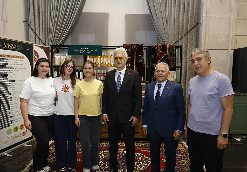 02.07.2026 - Devlet Tiyatroları Genel Müdürü Tamer Karadağlı ve Başkan Büyükkılıç MSM'yi ziyaret etti