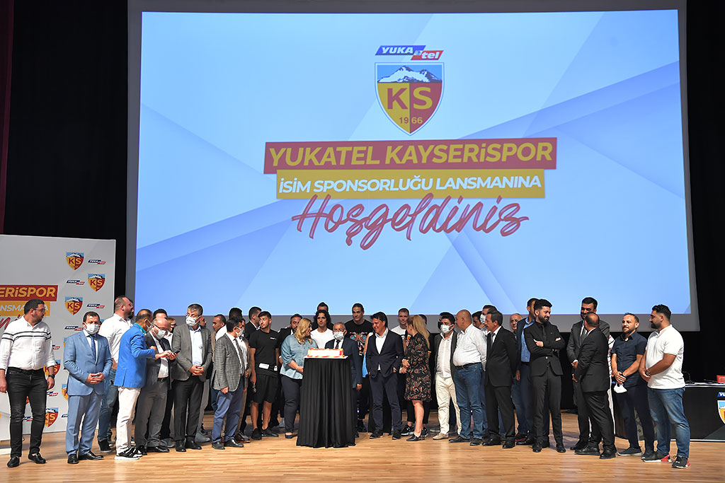 02.08.2021 - Kayserispor Yukatel Firması İle İsim Sponsorluğu İmzalıyor