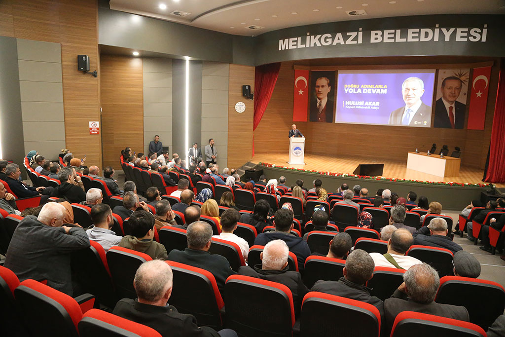 03.05.2023 - Bakan Akar Başkan Büyükkılıç Ak Parti Sandık Müşahitleri İle Bir Araya Geldi