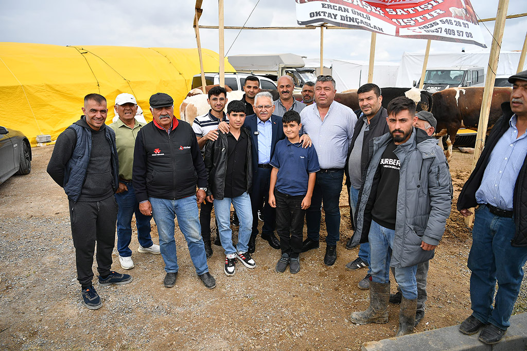 03.06.2025 başkan büyükkılıç mimarsinan kurban pazarı ziyaret