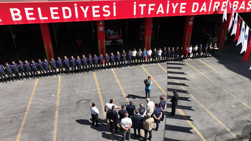 03.07.2023 - Kurban Bayramı İtfaiye Kaski Makina İkmal Ek Hizmet Binası Bayramlaşma