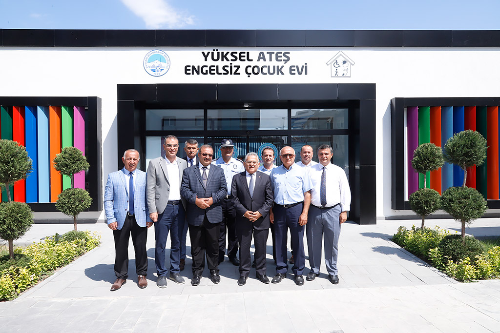 04.09.2019 - Başkan Memduh Büyükkılıç Yaşlı Yaşam Merkezi ve Yüksel Ateş Engelsiz Çocuk Evini İnceledi