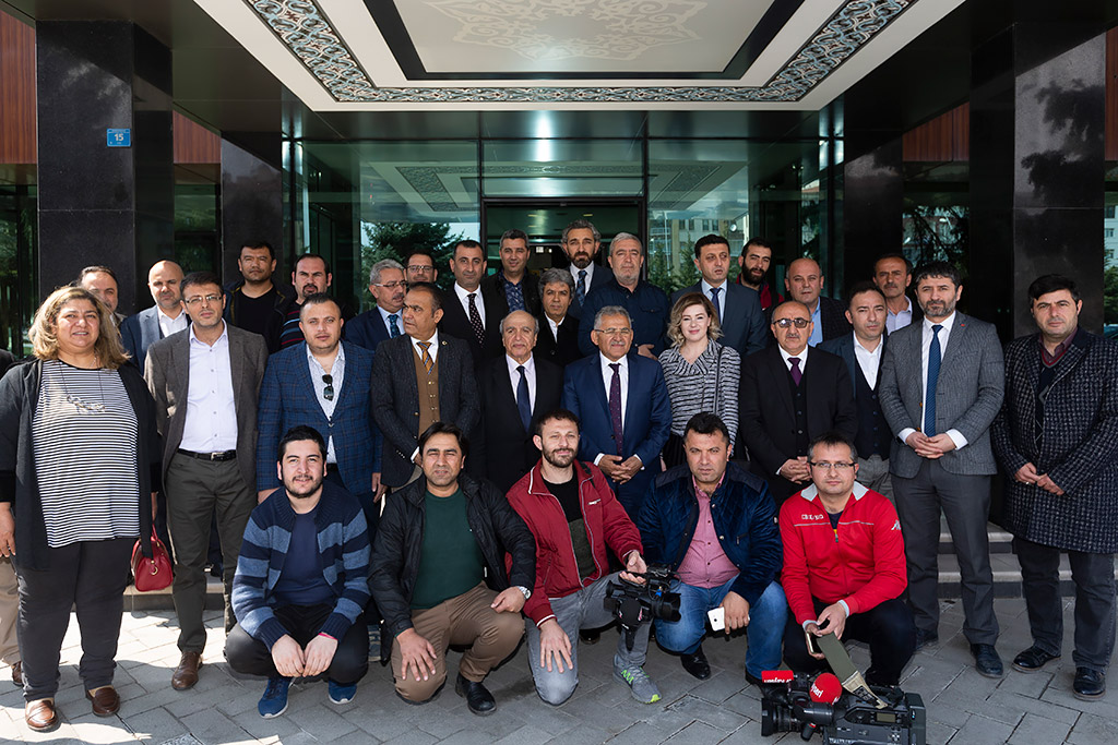 05.04.2019 - Veli Altınkaya, Gazeteciler Cemiyeti Hayırlı Olsun Ziyareti
