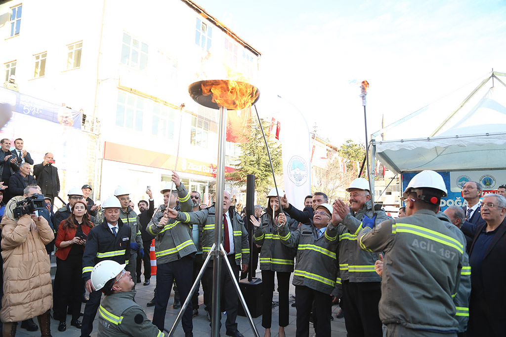 05.12.2023 - Özvatan Doğalgaz İlk Ateşi Yakma Töreni