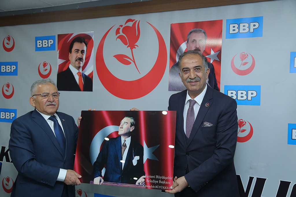 06.03.2024 - Başkan Büyükkılıç BBP İl Teşkilatını Ziyaret Etti