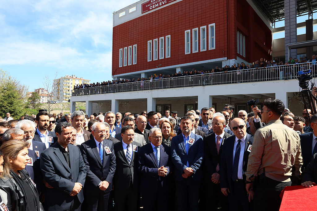 06.04.2024 - Hüseyin Keskin Cemevi Cenaze Merasimi - Hulusi Akar Cenaze Namazı