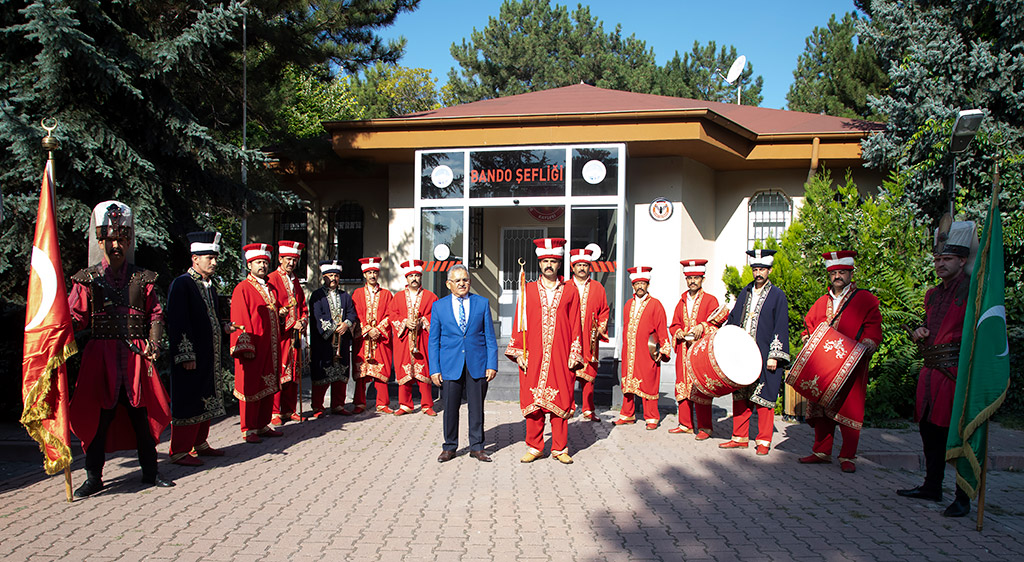 06.09.2019 - Başkan Memduh Büyükkılıç  Bando Şefliği'ni Ziyaret Etti