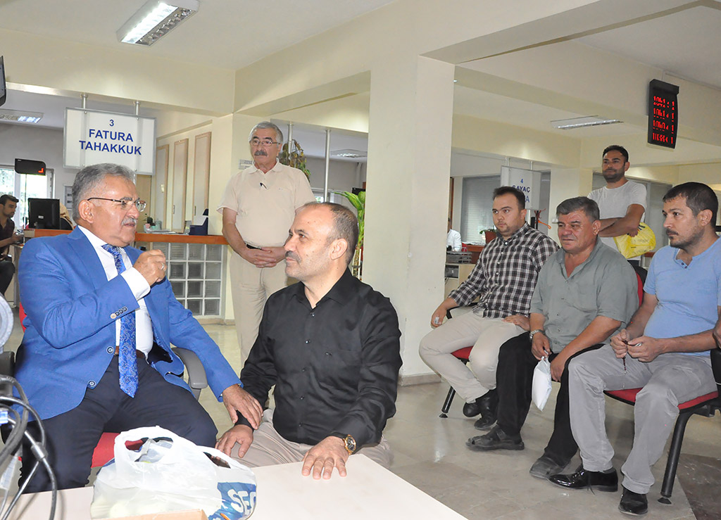 06.09.2019 - Başkan Memduh Büyükkılıç Kaski Ziyareti