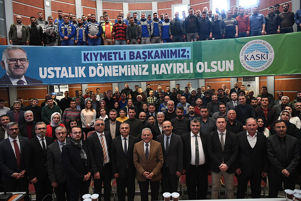 07.02.2024 - Başkan Memduh Büyükkılıç Kaski Personeli İle Toplantı