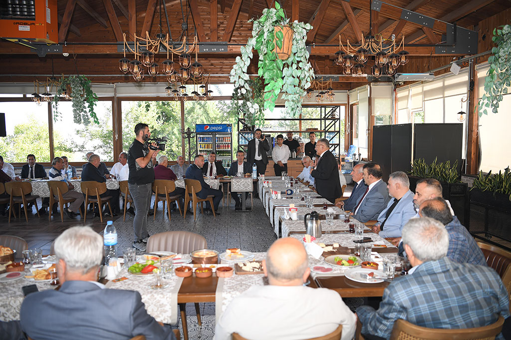 07.09.2023 - Başkan Büyükkılıç Kesob İle bir Araya Geldi