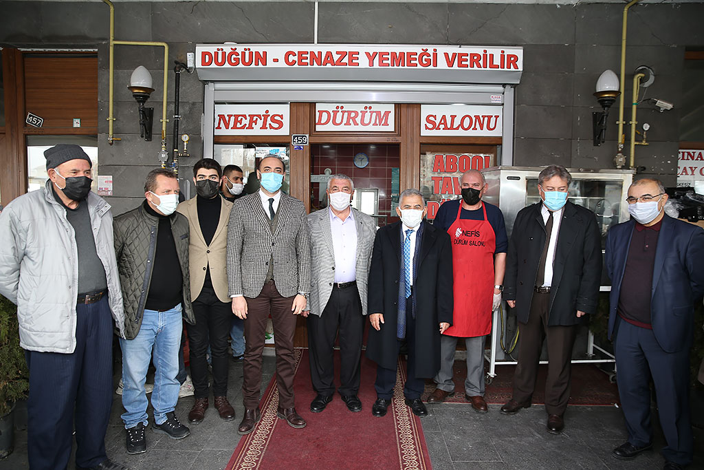 08.01.2021 - Hisarcık Cuma Namazı ve Esnaf Ziyaretleri