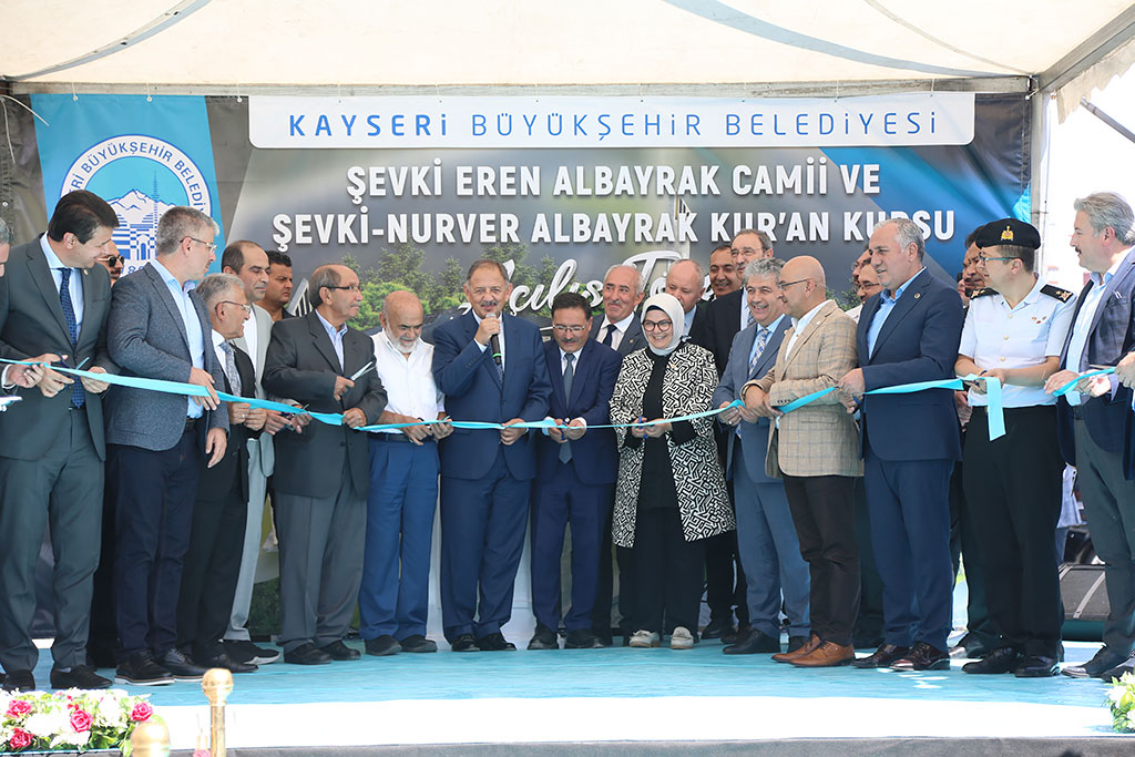 08.09.2023 - Hayırsever Şevki Eren Albayrak Camii Açılış Töreni