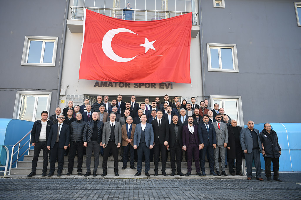 09.02.2024 - Başkan Memduh Büyükkılıç Amatör Spor Kulüpleri Temsilcileri İle Buluşma