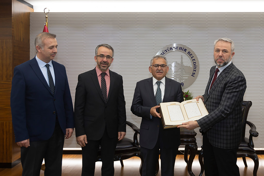 09.04.2019 - Şahin Güven, İl Müftüsü Hayırlı Olsun Ziyareti