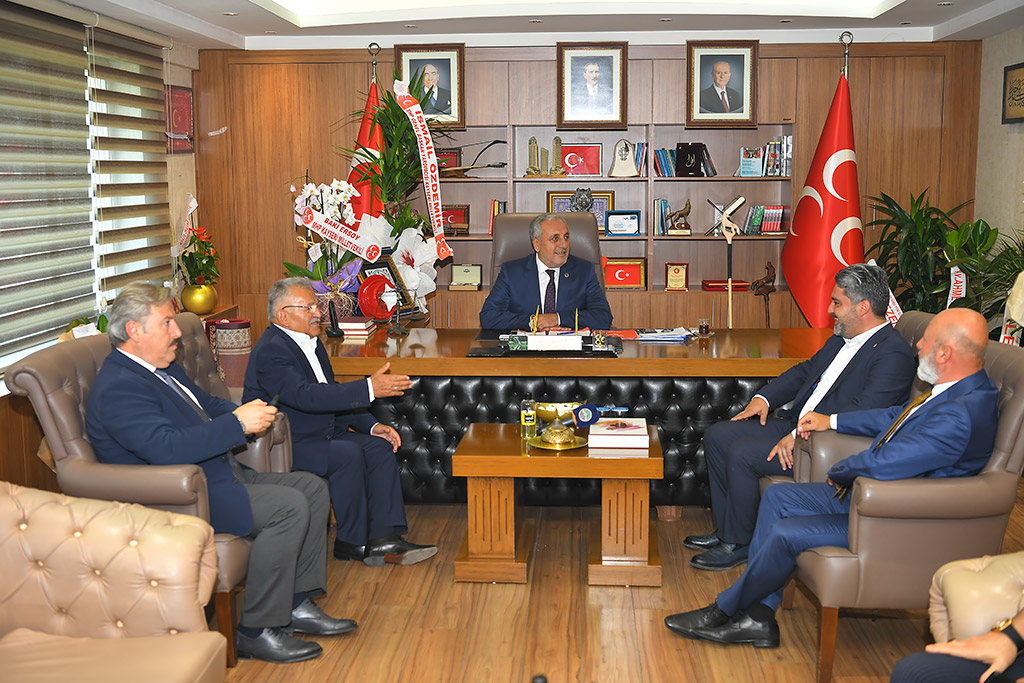 09.08.2023 - Ak Parti ve Milliyetçi Hareket Partisi İl Başkanlığı Ziyaret