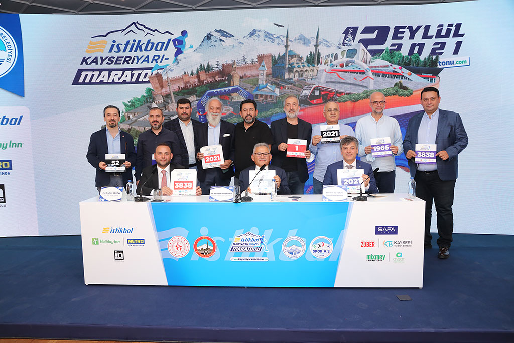 09.09.2021 - Kayseri Yarı Maratonu lansmanı istanbul