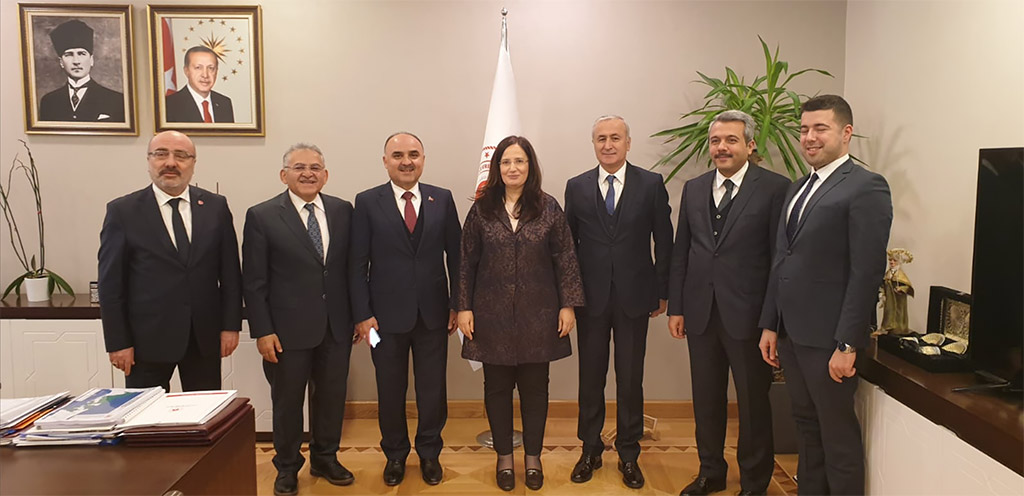 09.12.2019 - Kayseri Üniversitesi Kampüs Alanı Yer Seçimi Toplantısı Ankara