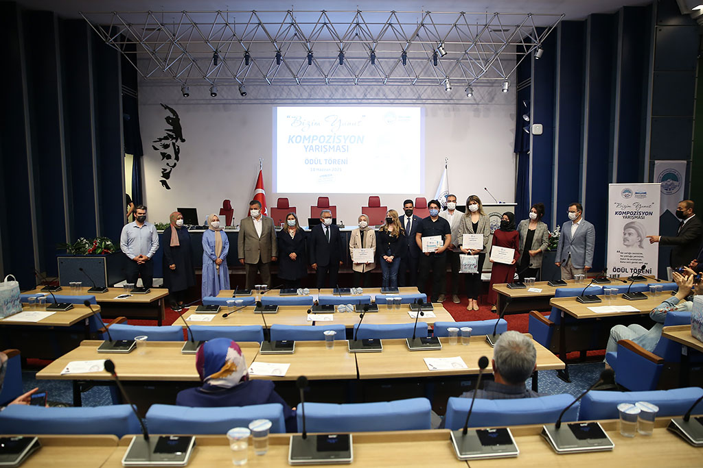 10.06.2021 - Yunus Emre Konulu Kompozisyon Çalışması