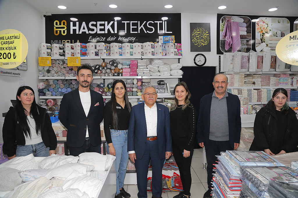 11.02.2024 - Başkan Büyükkılıç Meysu Outlet'i Ziyaret Etti