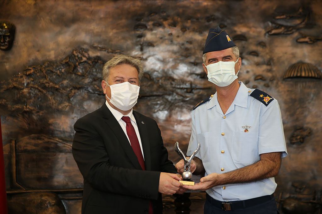 14.09.2021 - 12. Hava Üs ve Garnizon Komutanı Hava Pilot Tuğgeneral Vedat Öncel Ziyareti