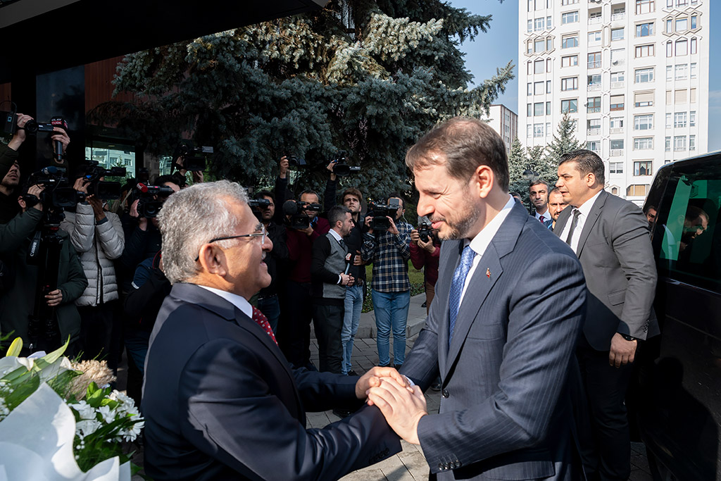 13.12.2019 - Hazine ve Maliye Bakanı Sayın Berat Albayrak’ın Büyükşehir Belediyesi Ziyareti