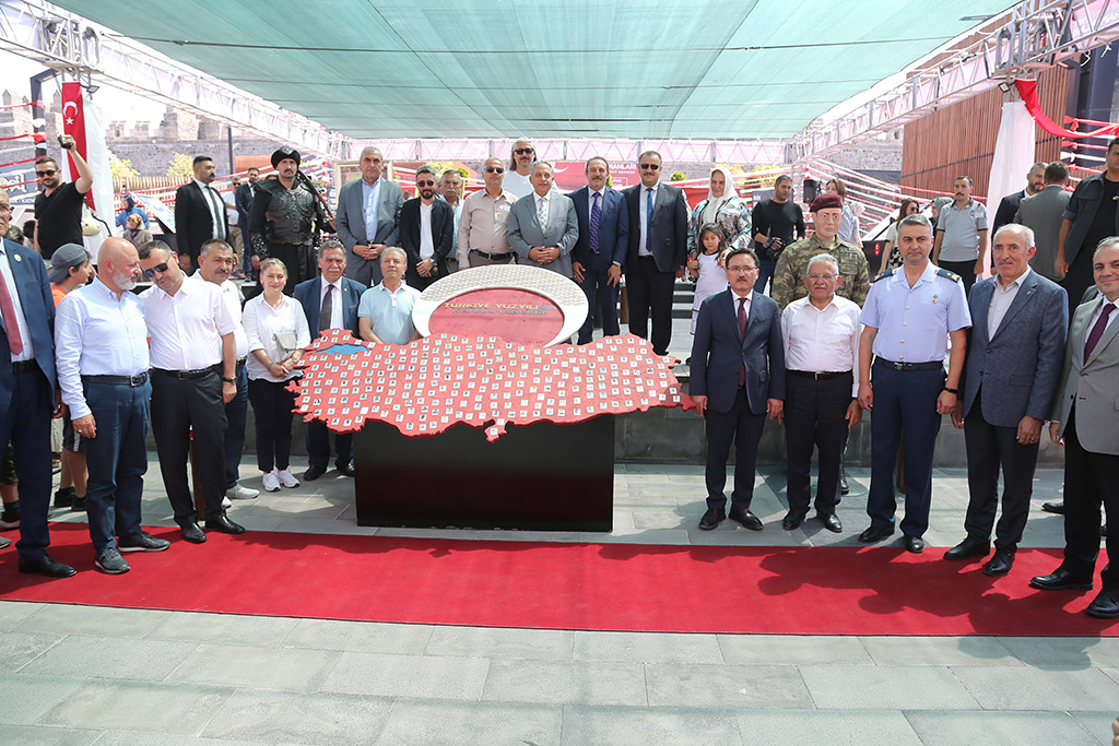 14.07.2023 - Kaymek Türkiye Yüzyılı Kahramanları Sergisi Açılış Töreni