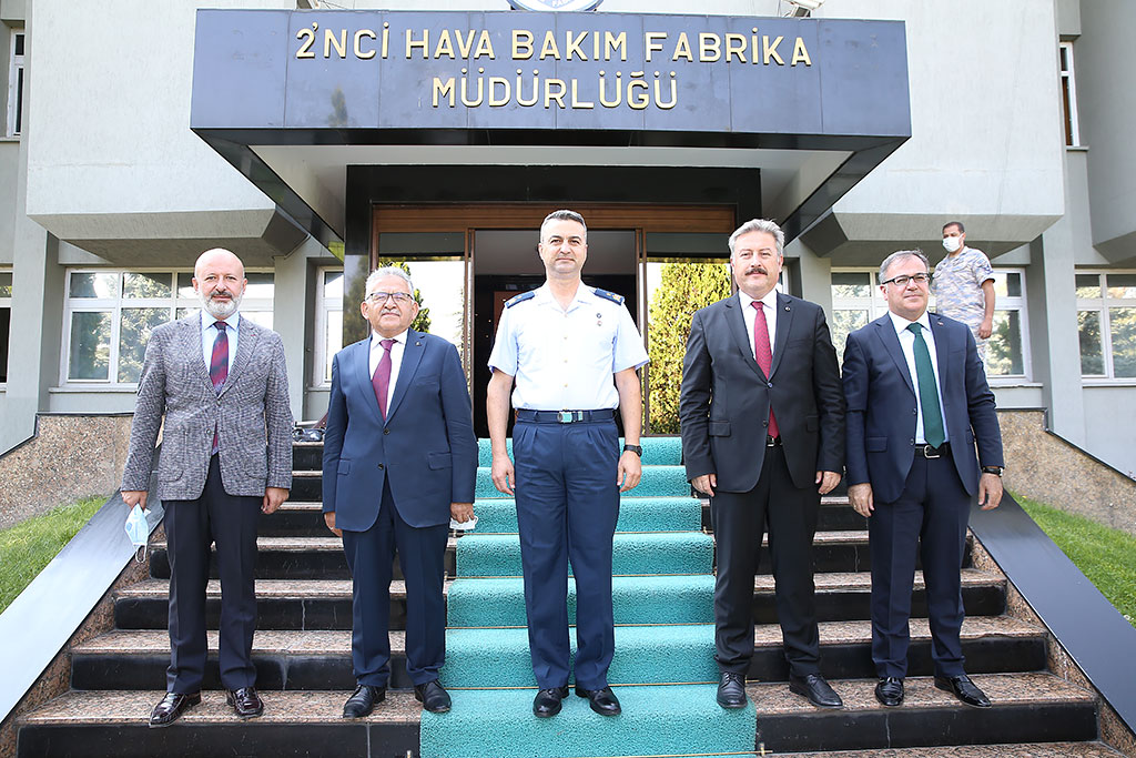 14.09.2021 - 2.Hava İkmal Bakım Merkezi KomutanıTuğgeneral Haldun Taşan Ziyareti