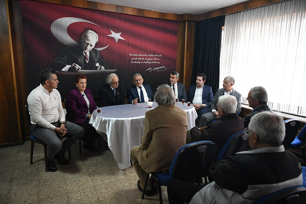 15.02.2024 - Başkan Memduh Büyükkılıç Atatürkçü Düşünce Derneği Ziyaret Etti