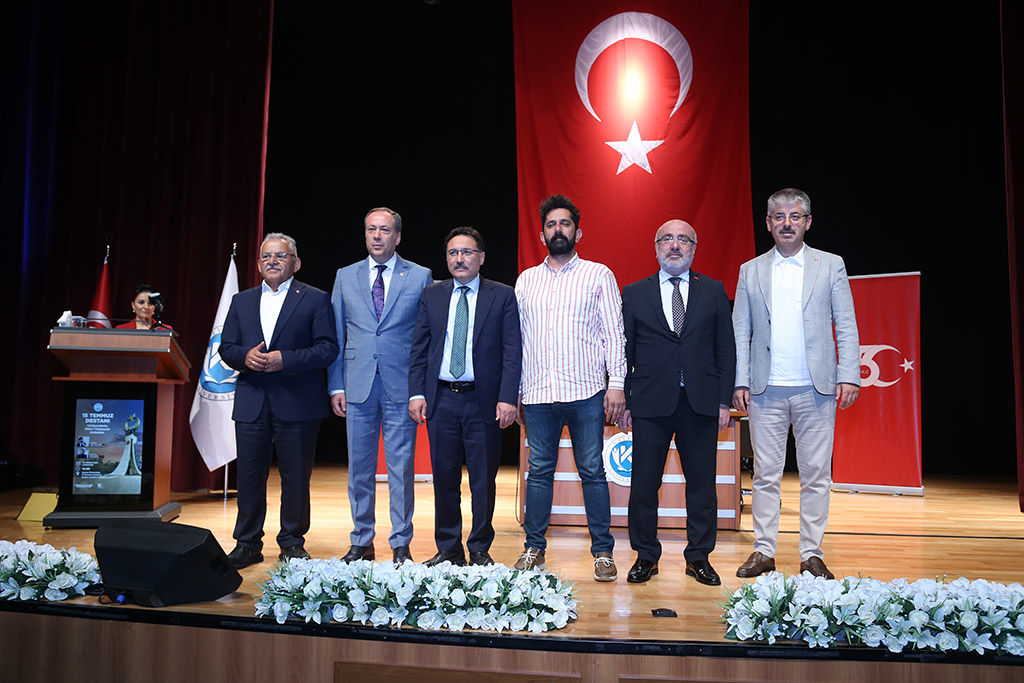 15.07.2023 - Kayseri Üniveristesi Yürüyeceksin Millet Yürüyecek Arkandan Konferansı