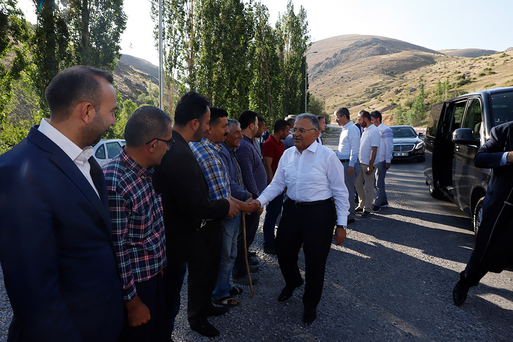 16.07.2019 - Başkan Memduh Büyükkılıç, Sarız ve Pınarbaşı Temasları