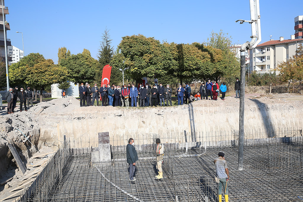 16.11.2020 - Mithatpaşa Merkez Yeşil Cami Kuran Kursu Temel Atma