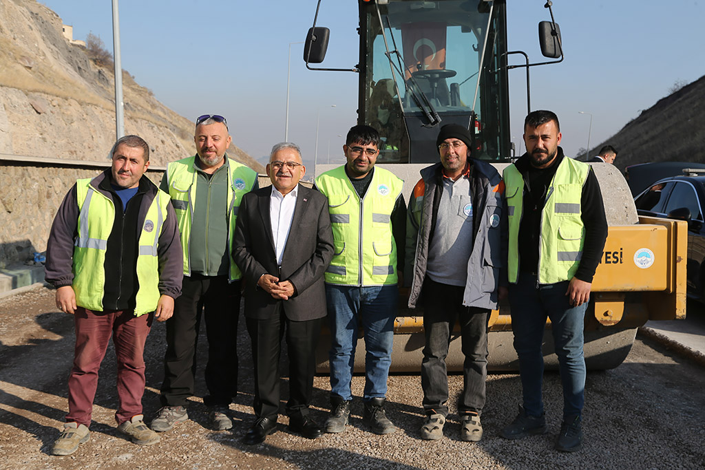 16.12.2023 - Başkan Büyükkılıç OSB FSM Bulvarı Yol Genişletme Çalışmaları İnceleme