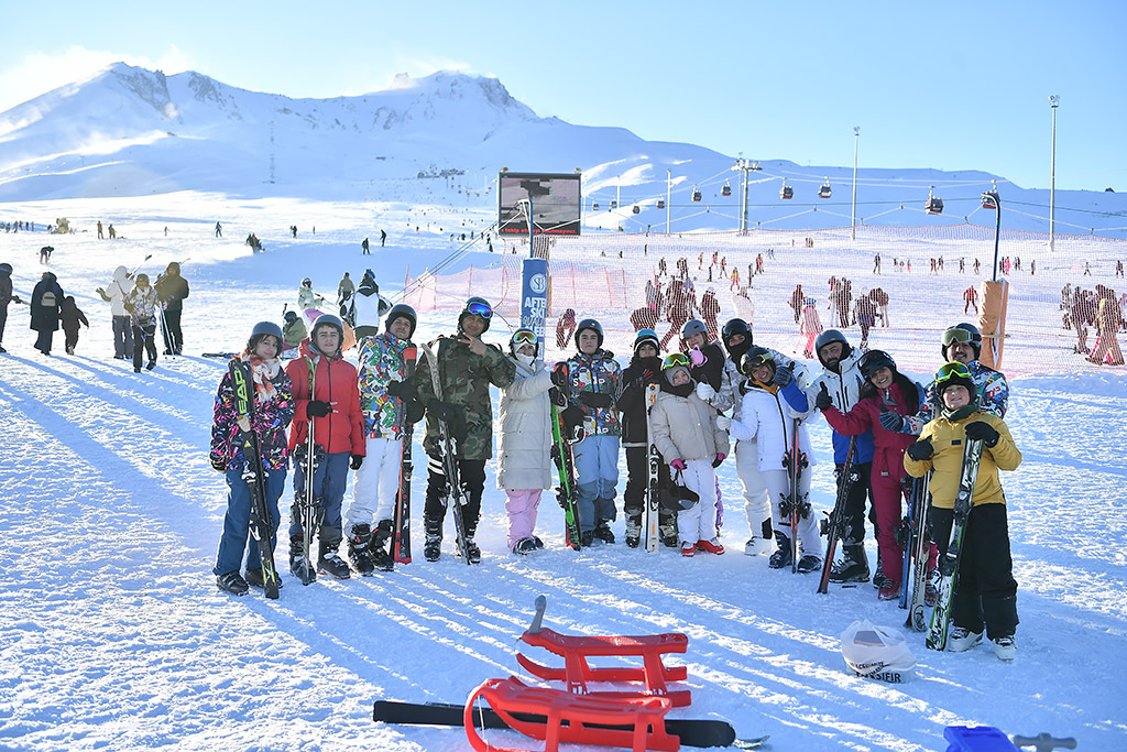 17.01.2026 başkan memduh büyükkılıç erciyes kayak merkezi ziyaret