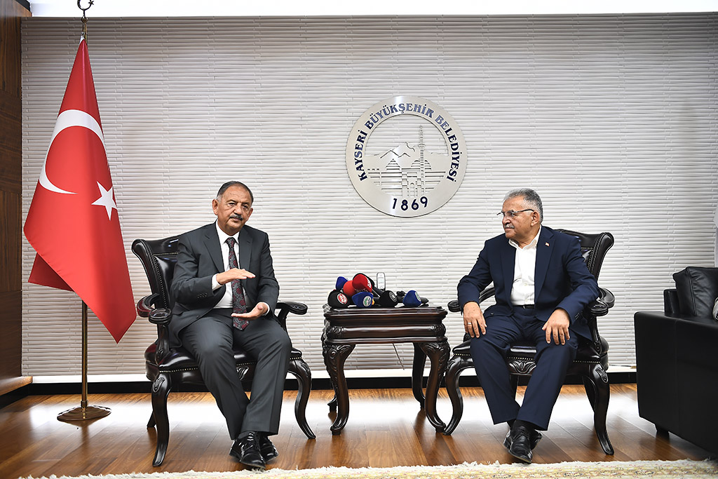 17.08.2023 - Çevre, Şehircilik ve İklim Değişikliği Bakanı Mehmet Özhaseki Kayseri'de
