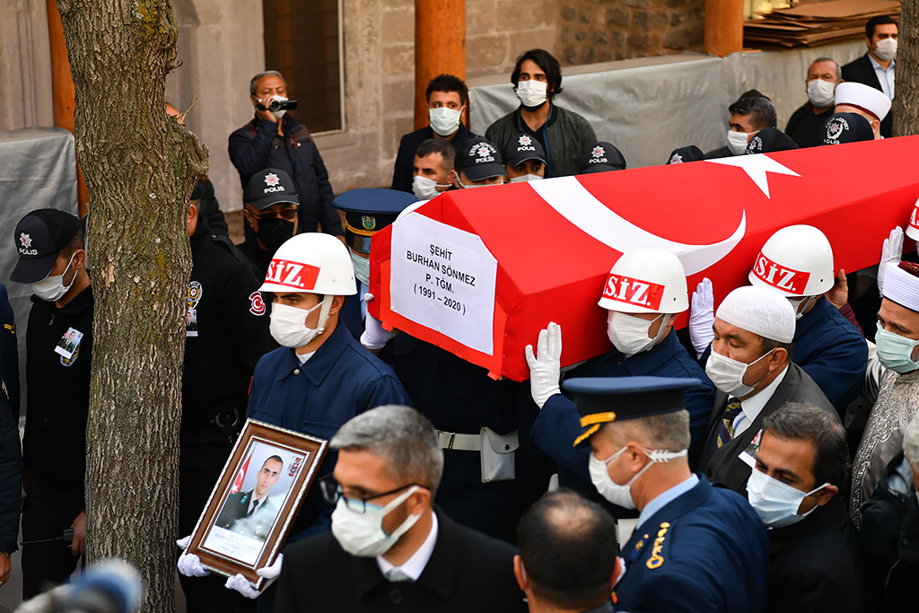 17.11.2020 - Şehit Piyade Teğmen Burhan Sönmez Hakka Uğurlanıyor