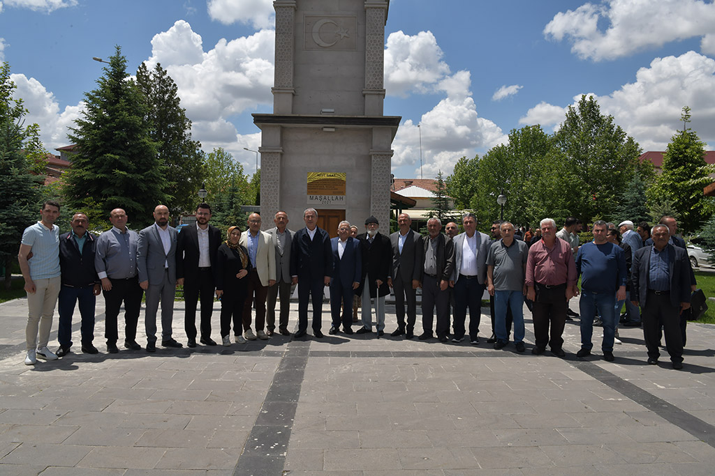 18.06.2023 - Bakan Akar ve Başkan Büyükkılıç Felahiye ziyareti