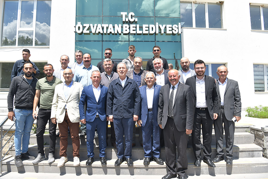 18.06.2023 - Bakan Akar ve Başkan Büyükkılıç Özvatan Ziyareti