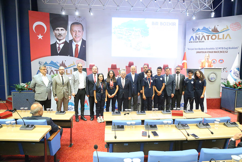 18.08.2023 - Erciyesten Bozkıra Anadolu S2 MTB Dağ Bisikleti Basın Toplantısı