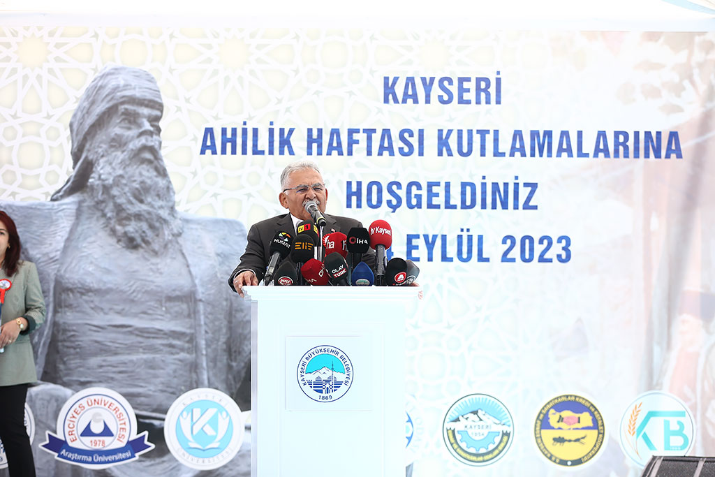 18.09.2023 - Ahilik Haftası Kutlama Programı Esnaf Sanatkar Müzesi Önü