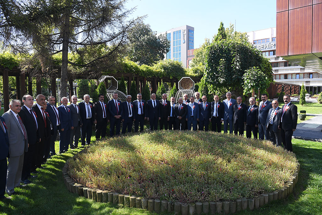 18.09.2023 - Ahilik Haftası Kutlamaları Çerçevesinde KESOB'dan Başkan Büyükkılıç'a Ziyaret