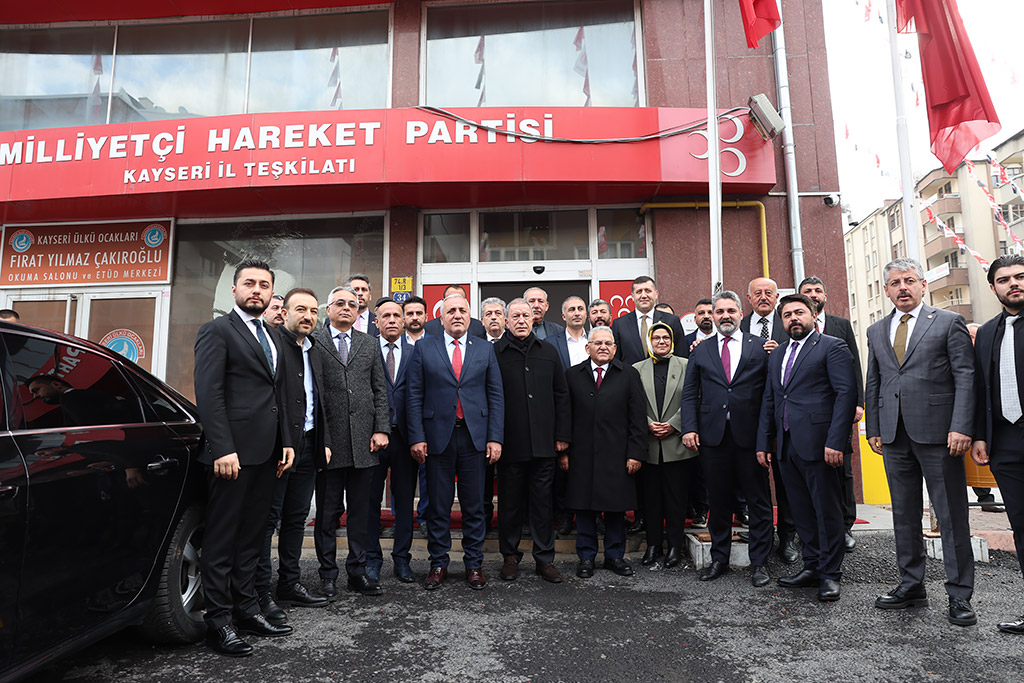 19.01.2024 - Milliyetçi Hareket Partisi İl Teşkilatına Ziyaret