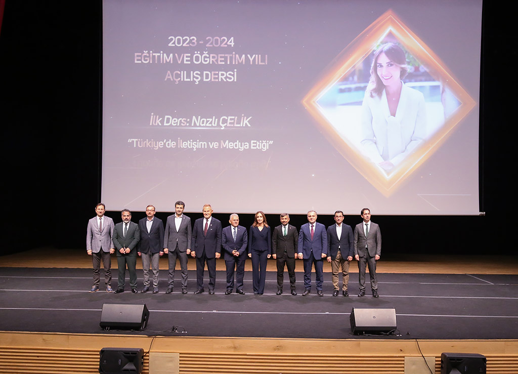 19.10.2023 - Erciyes Üniversitesi Süleyman Çetinsaya Medya Teşvik Ödülleri ve Nazlı Çelik İlk Ders
