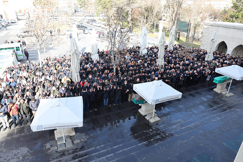 20.01.2024 - Mehmet Varal, Mehmet Tuncer, Ahmet Telcioğlu ve Vahdettin Algın Cenaze Namazı