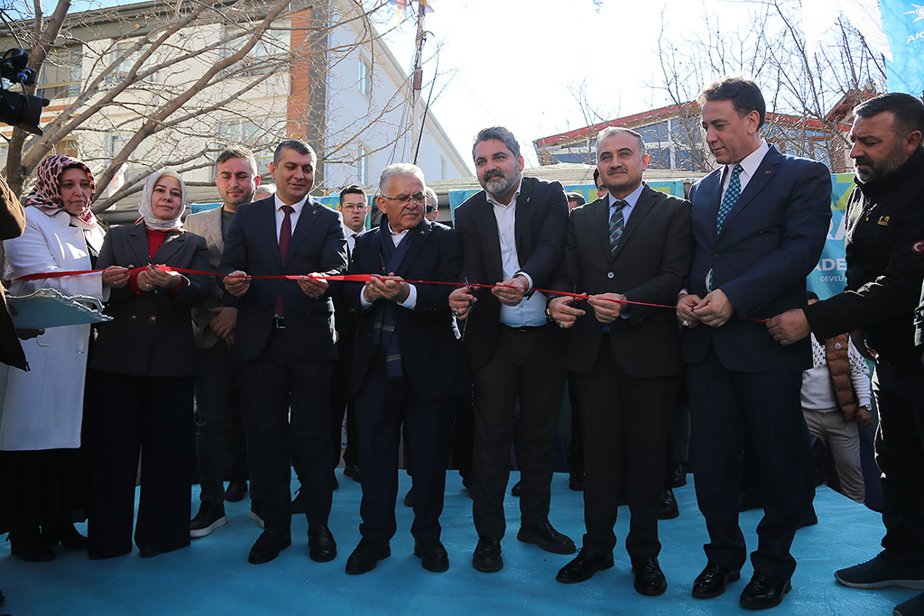 20.02.2024 - Ak Parti Develi Belediye Başkanı Aday Tanıtımı, Seçim Bürosu Açılışı ve Develi Belediyesi Ziyareti