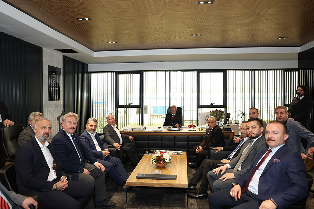 20.03.2024 - Ak Parti Genel Başkan Vekili Mustafa Elitaş- Başkan Memduh Büyükkılıç Sersim Fabrika Ziyareti