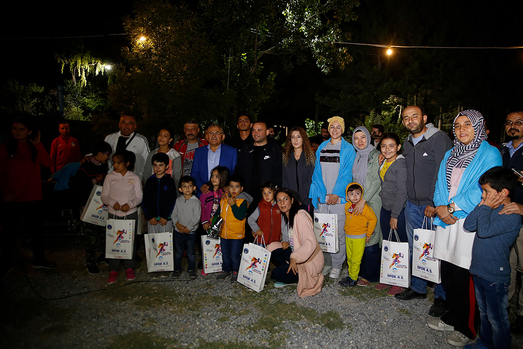 20.07.2019 - Başkan Memduh Büyükkılıç, Spor Aş Kamp Etkinliğine Katıldı