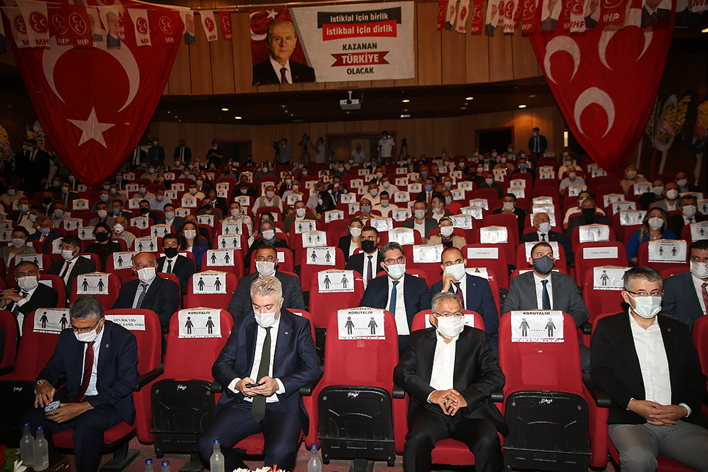 20.09.2020 - Başkan Memduh Büyükkılıç Mhp Kayseri 13. Olağan İl Kongresine Katıldı